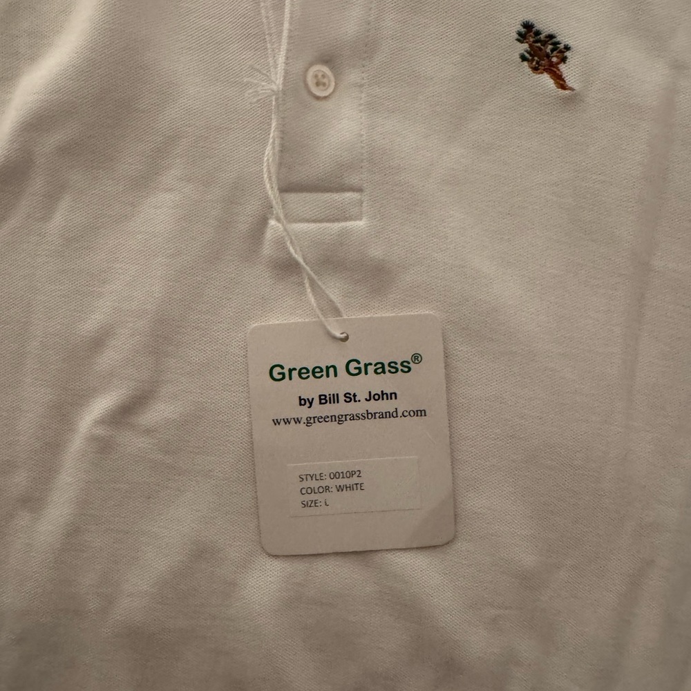 White Men's Polo Shirt